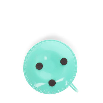 enamel chamberstick candle holder - aqua