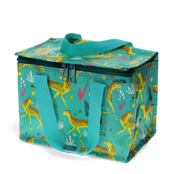 insulated lunch bag - cheetah