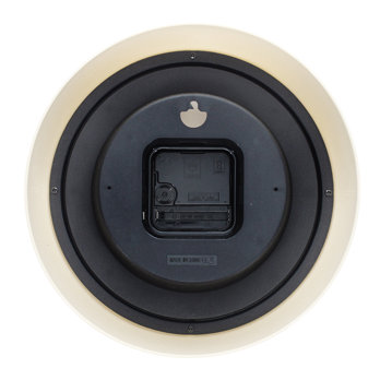 retro wall clock - cream