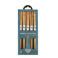wooden chopsticks (pack of 5 pairs) - delicate patterns