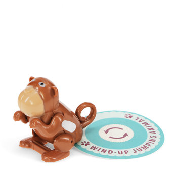 wind-up jumping animal toy - monkey
