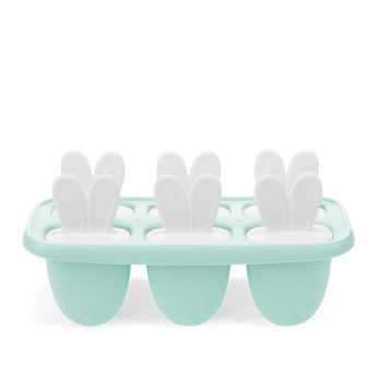 bunny ear ice lolly mould - teal