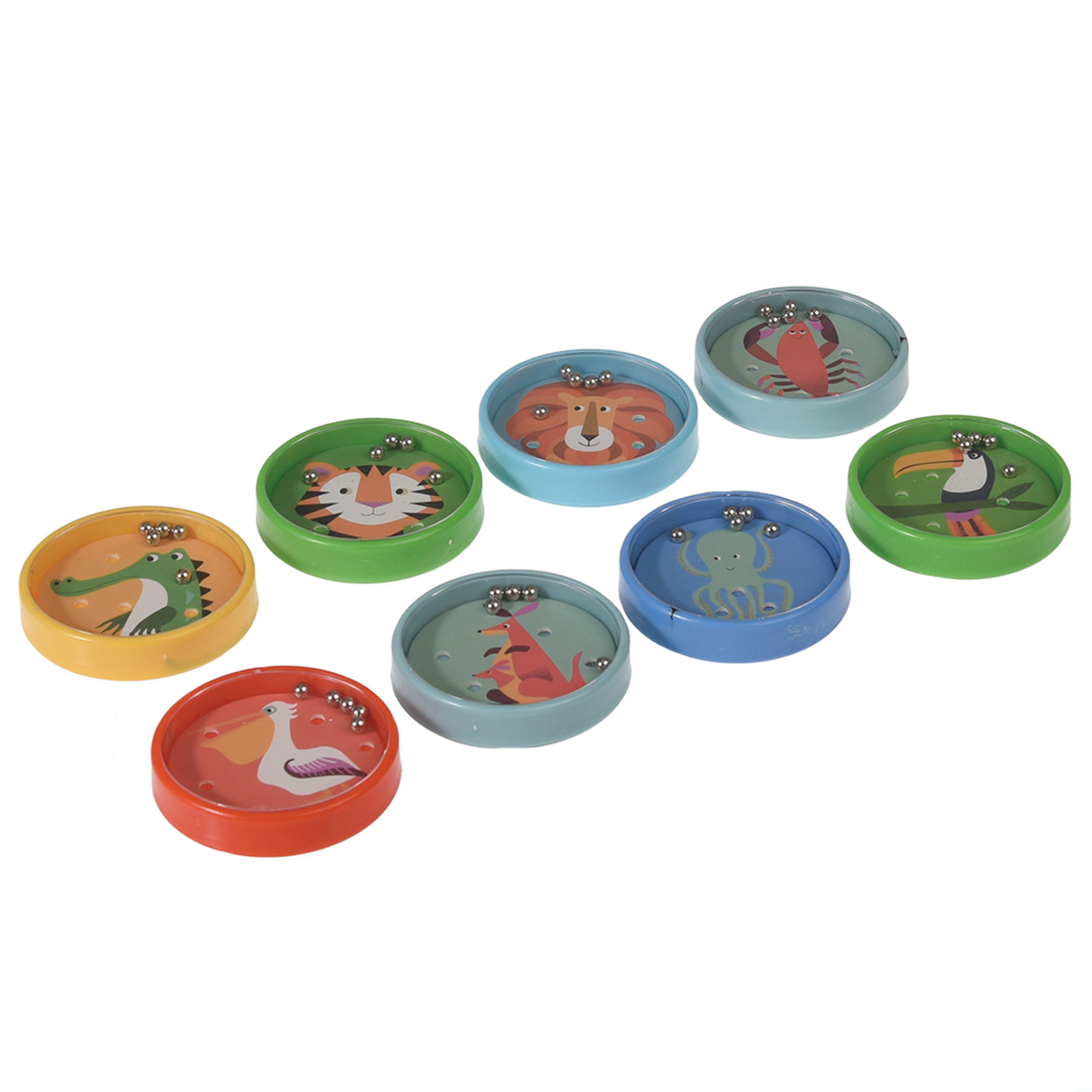 tilt puzzle - colourful creatures