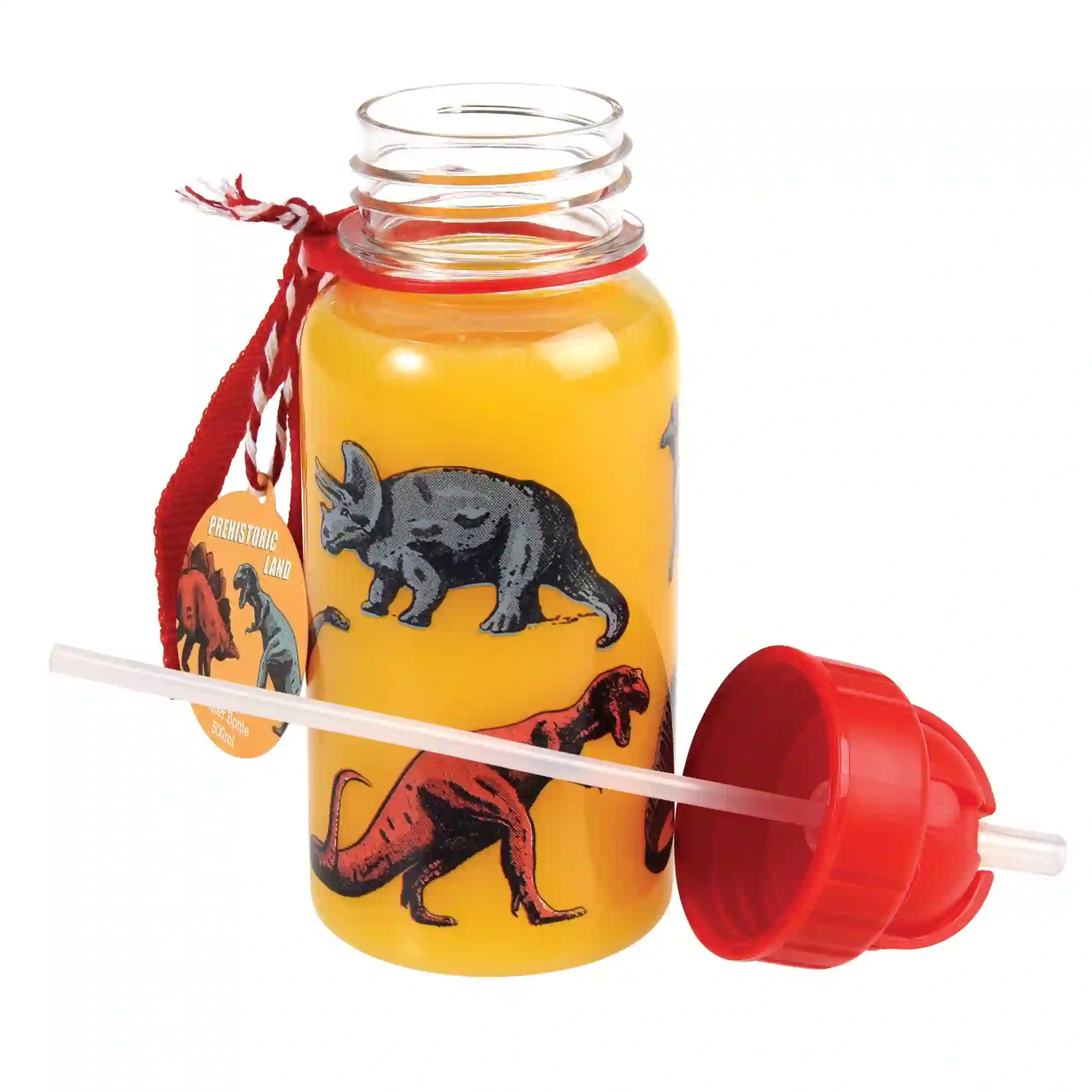 botella de agua infantil 500ml prehistoric land