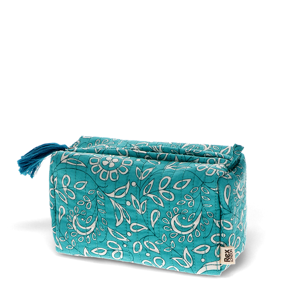 quilted makeup bag - radhika