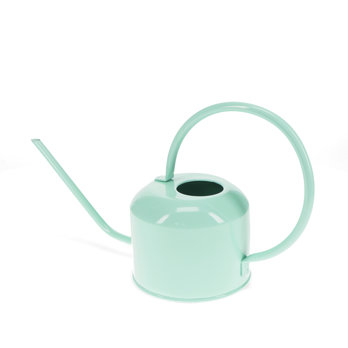 metal watering can 1ltr - sky blue