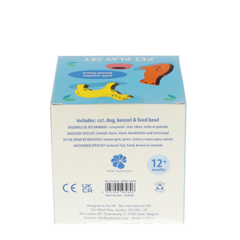 wooden pet set
