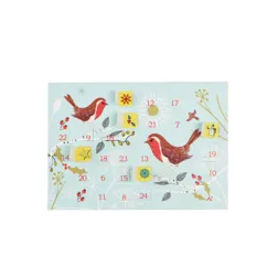 miniature advent calendar christmas card - winter walk miniature advent calendar christmas card - winter walk