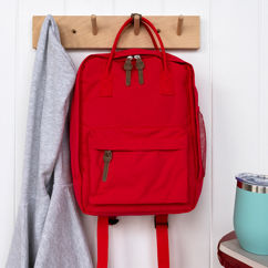 compact backpack (8l) - red