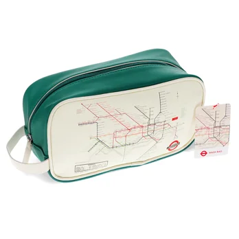 wash bag - tfl heritage tube map wash bag - tfl heritage tube map