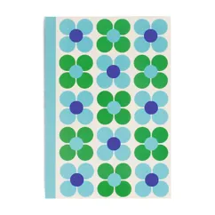 cuaderno a5 - margarita azul