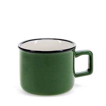 stoneware espresso mug 125ml - green