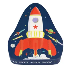 rocket jigsaw puzzle - space age rocket jigsaw puzzle - space age