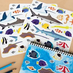 stickers - ocean animals stickers - ocean animals