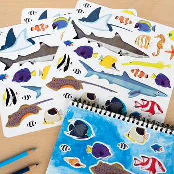 stickers - ocean animals stickers - ocean animals