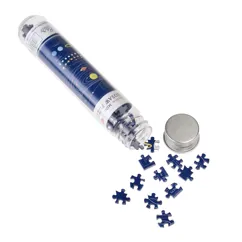mini puzzle in a tube (150 pieces) - space age