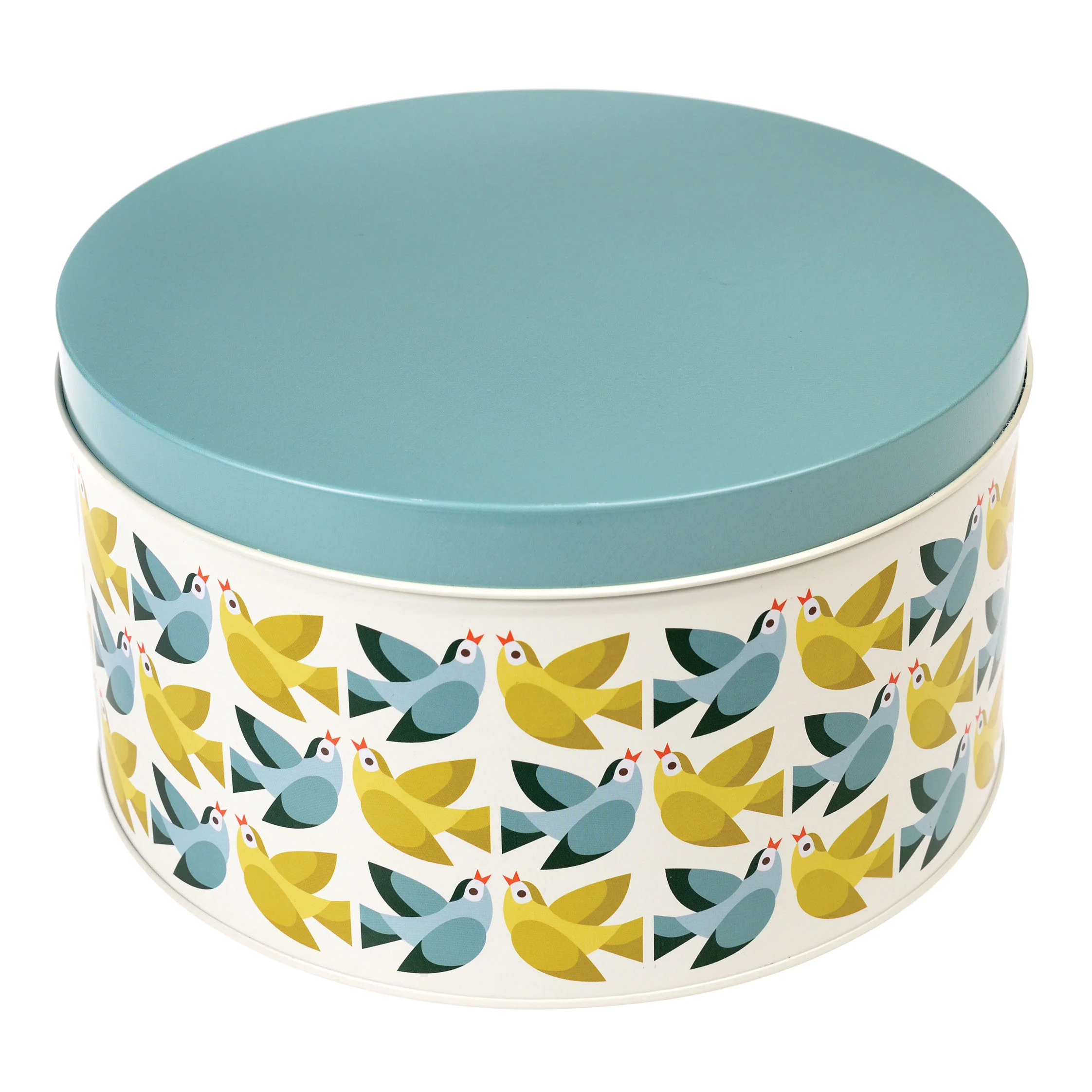 round nesting tins (set of 3) - love birds