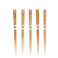 wooden chopsticks (pack of 5 pairs) - delicate patterns