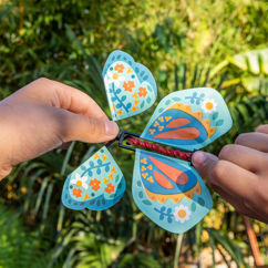 magic butterfly - blue