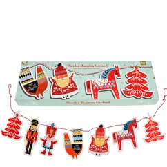 wooden hanging christmas garland wooden hanging christmas garland