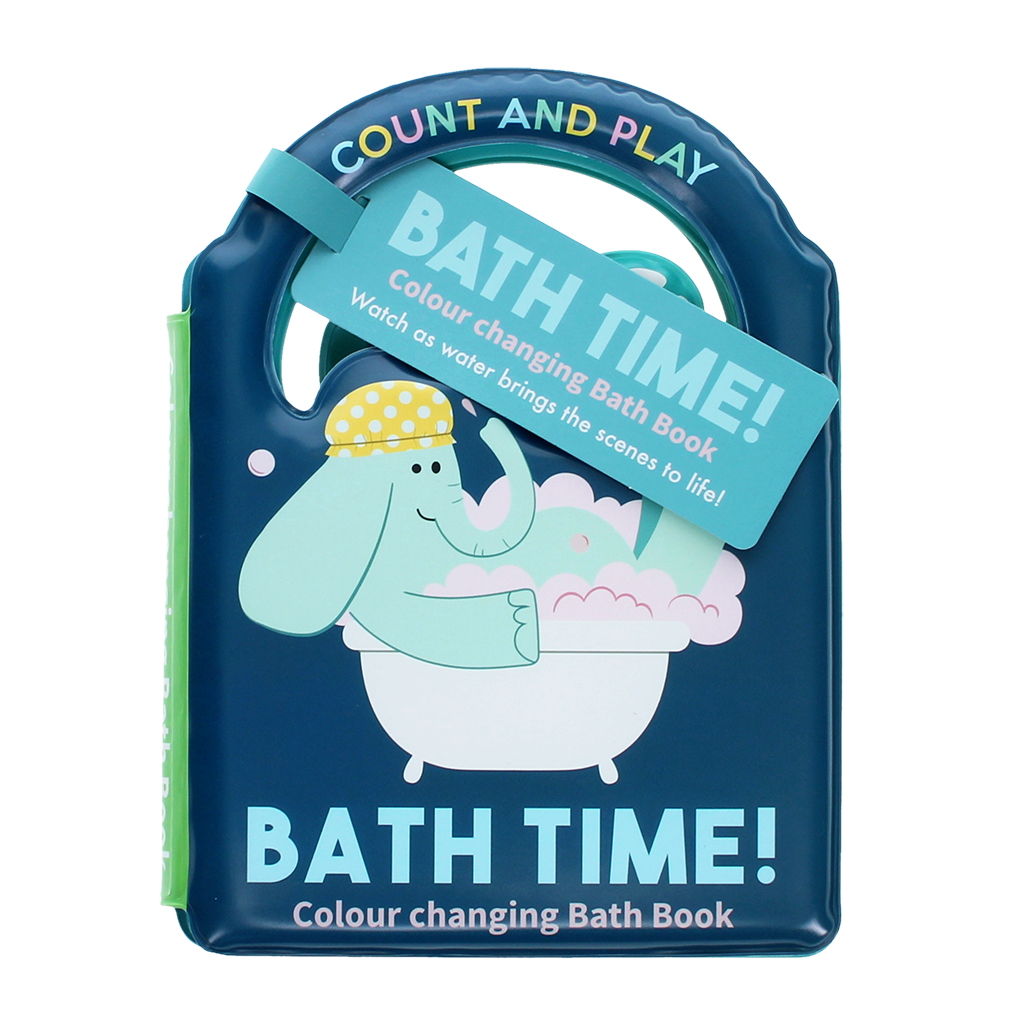 colour changing bath book - bath time!