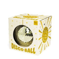 boule disco suspendue (15 cm) - gold