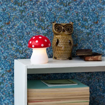 veilleuse led rouge en forme de champignon veilleuse led rouge en forme de champignon