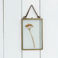 hanging brass frame 15x20cm