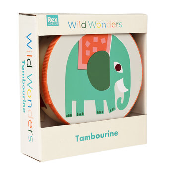 children's tambourine - wild wonders