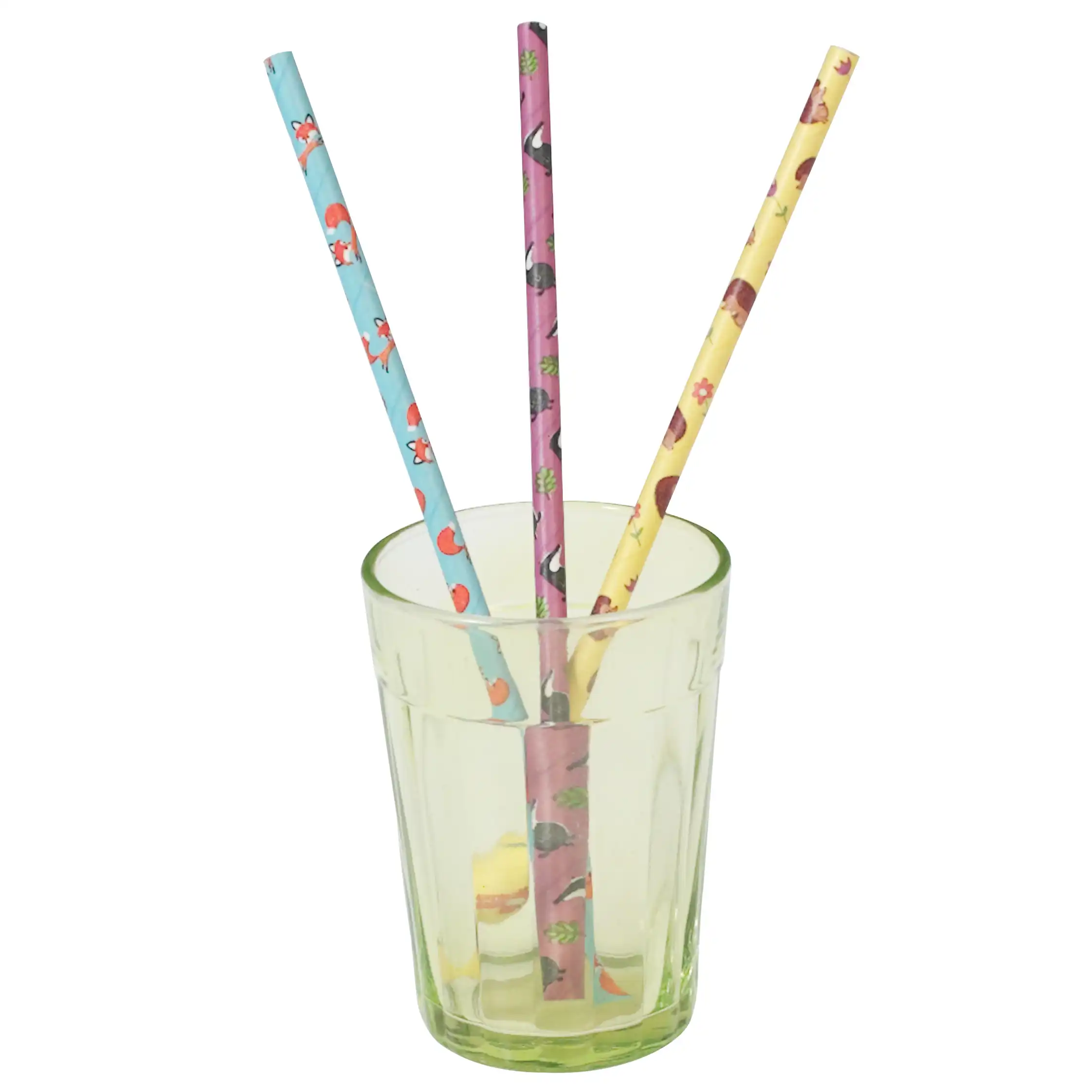 paper straws (pack of 25) - rusty and friends