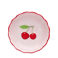 schmuckschale aus keramik mit gewelltem rand (12 cm) - cherry