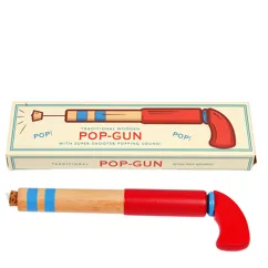 traditional wooden pop-gun traditional wooden pop-gun