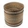 round seagrass storage baskets (set of 3) - natural