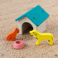 kit de jeu en bois sur le thème des animaux de compagnie