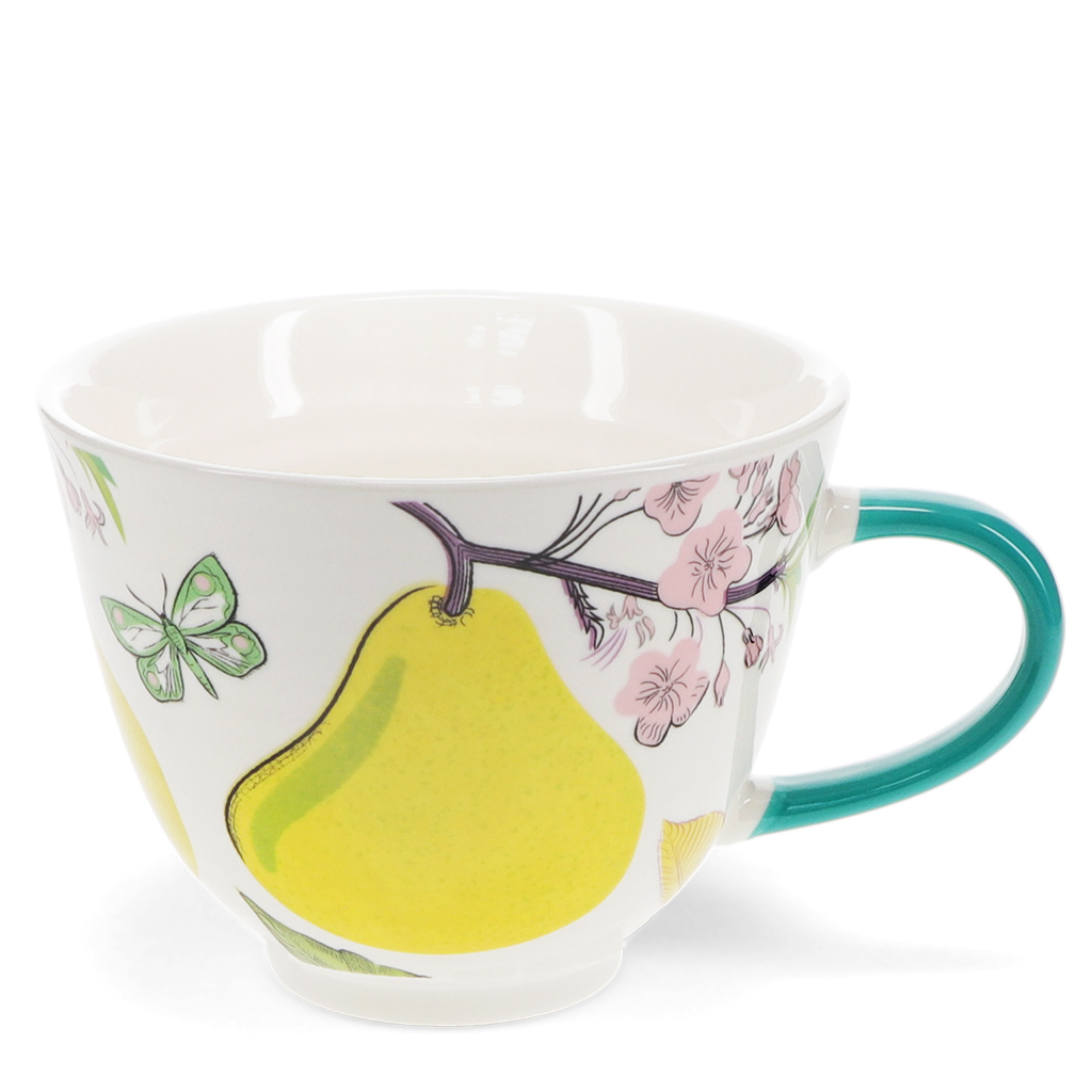 mug porcelaine 550ml - poire
