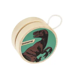 yoyo de madera prehistoric land