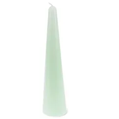 tall cone candle - mint green tall cone candle - mint green