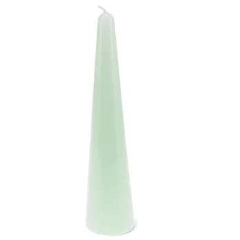 tall cone candle - mint green tall cone candle - mint green