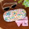 étui à lunettes de soleil et chiffon de nettoyage - ditsy floral