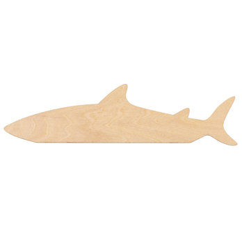 règle en bois requin