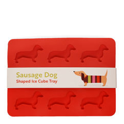 silicone ice cube tray - sausage dog