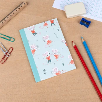 a6 notebook - mouse ballet a6 notebook - mouse ballet