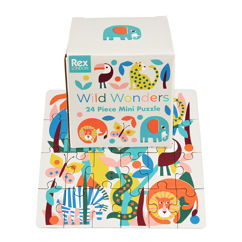 mini-puzzle wild wonders (24 teile)