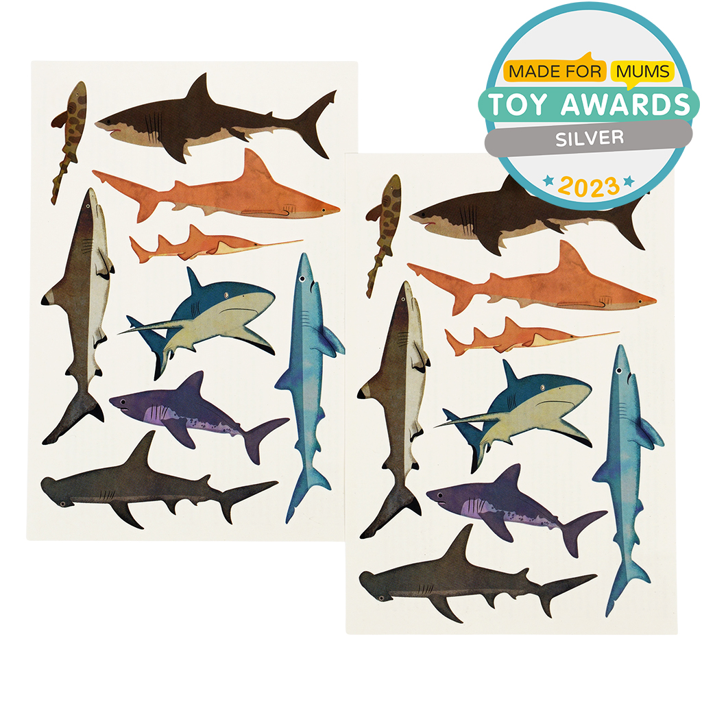 abwaschbare tattoos haie (2 bögen)
