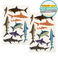 temporary tattoos - shark