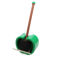 green apple toilet brush