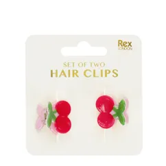 mini pinces à cheveux (lot de 2) - cerises mini pinces à cheveux (lot de 2) - cerises