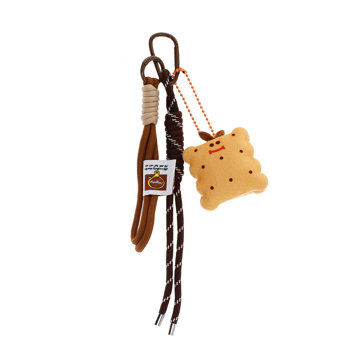 plush bag charm - mr biscuit