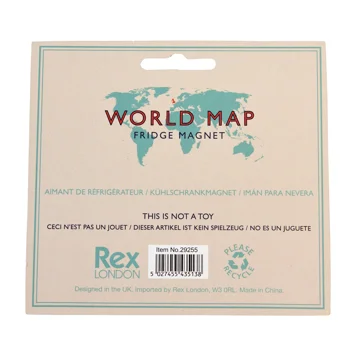 aimant de réfrigérateur world map aimant de réfrigérateur world map