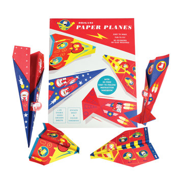 children's origami kit - paper planes